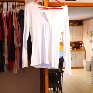 White long sleeved shirt